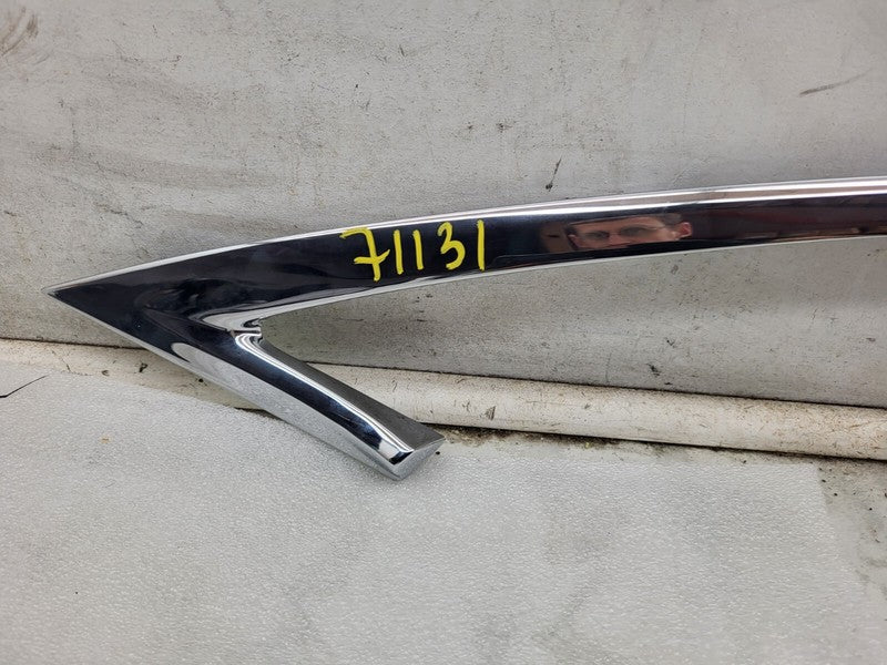 103212300E ⭕ 16-18 Model X Driver Side Door Chrome Upper Molding Bright Left 1032123-00-E