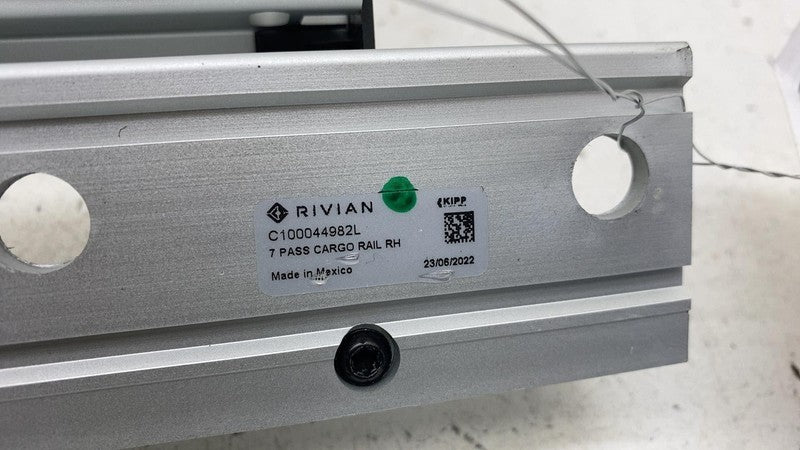 C100044982L 2022-2024 Rivian R1T R1S Rear Passenger Seat Cargo Storage Rail Bracket Right