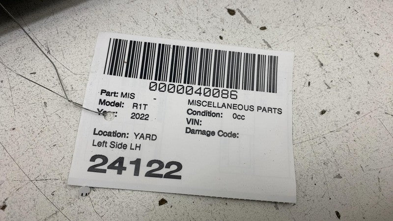 ⭕ 22-24 Rivian R1T Rear Left Tailgate Luggage Compartment Trim Cover P