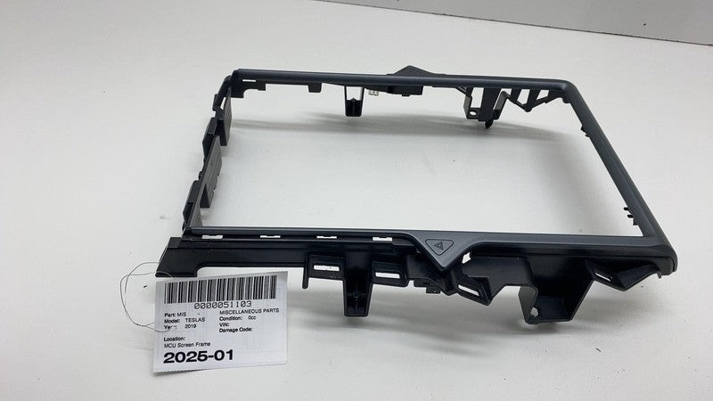 2012-2020 Tesla Model S X Media Control Unit Touch Screen Trim w/ Haza