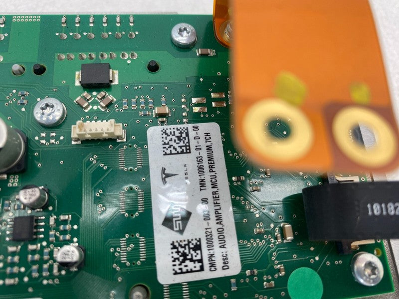 100616301D ⭕ 12-20 Tesla Model S MS Premium MCU Audio Amplifier Board Assembly 1006163-01-D