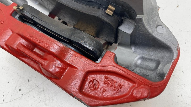 ⭕ 20-23 Tesla Model Y Front Passenger Side Caliper Red w/ Brake Hose L