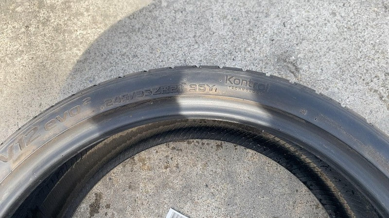 ⭕ Hankook Ventus V12 Evo2 245/35ZR21 96Y Radial Tubeless Tire