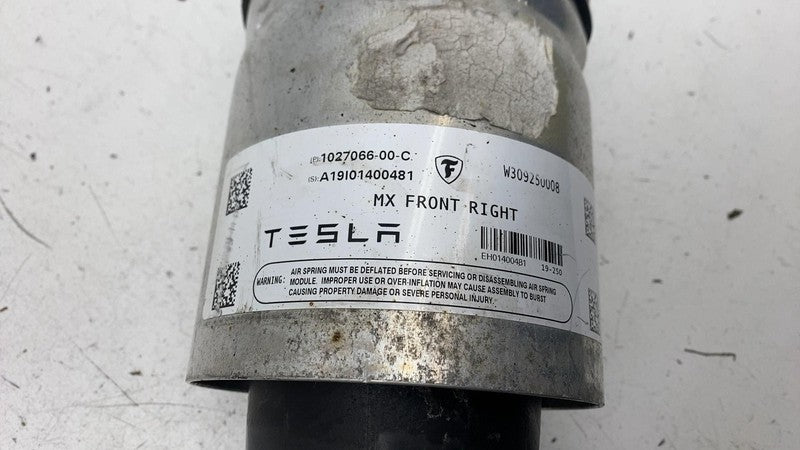 ⭕ 19-20 Tesla Model X Front Right Suspension Air Spring Module Assy 10