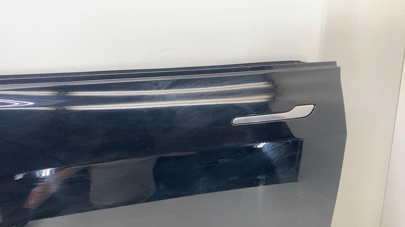 1081421-E0-C ⭕ 2017-2020 Tesla Model 3 Front Door Shell Panel Left LH Black PBSB 1081421-E0-C