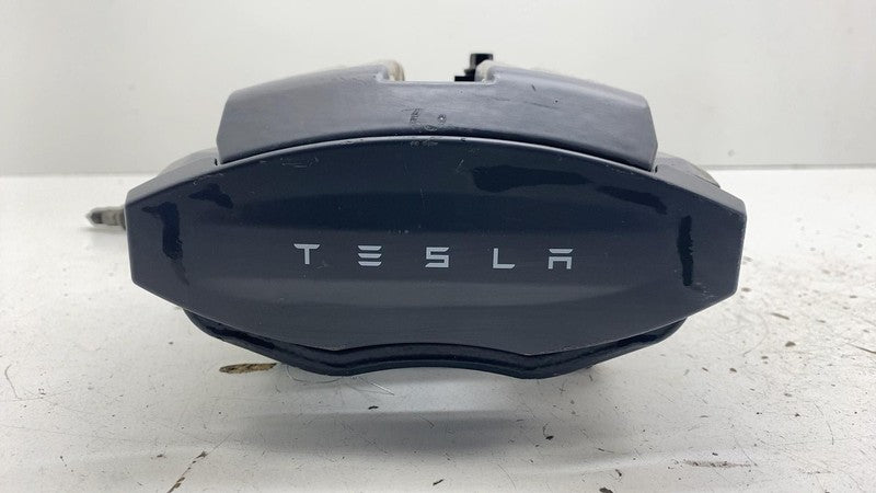 ⭕ 16-20 Model S MS Rear Driver Side Caliper w/ Brake Hose Line Left 10