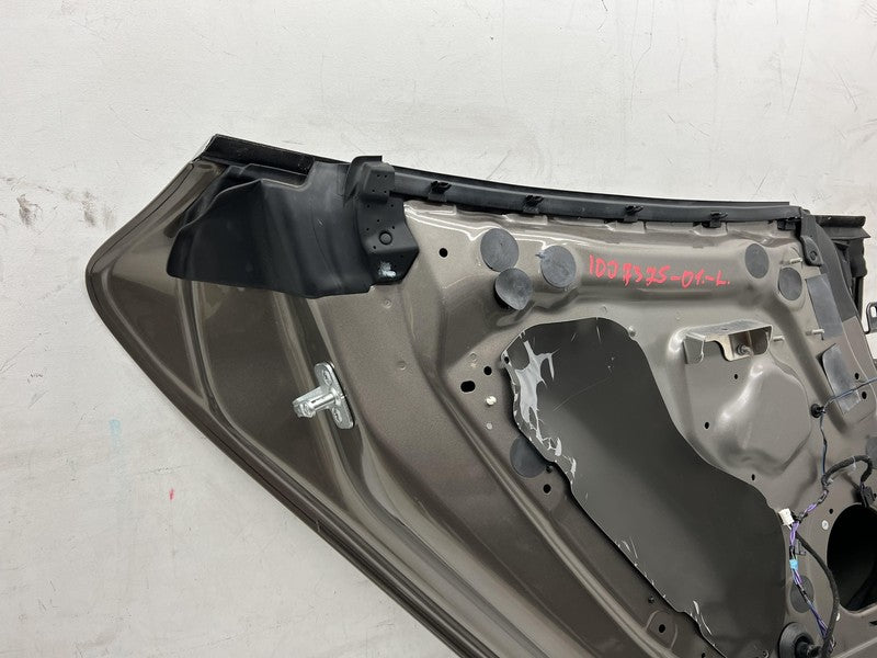⭕ 12-15 Tesla Model S Rear Driver Side Door Shell Panel Left Assy Beig