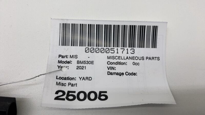 7342946-06 2021 BMW 530e G30 Clarton Low Pitch Tone Horn 12V 420 Hertz 7342946-06 OEM