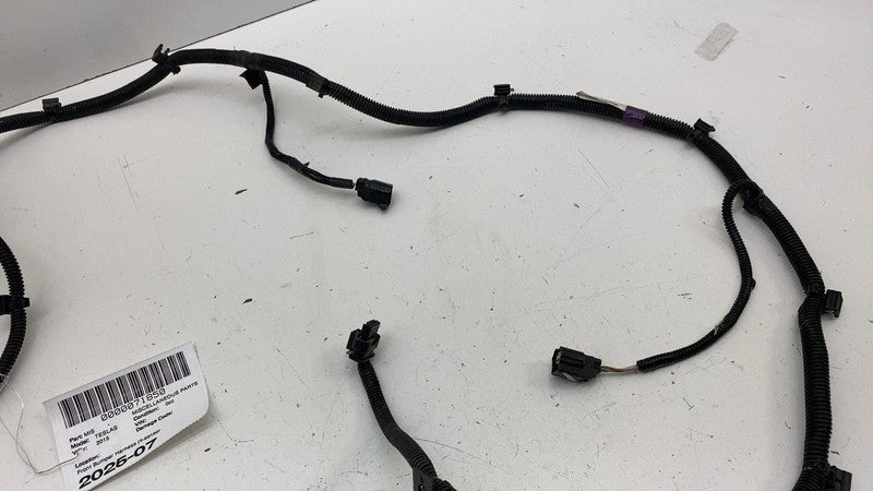 ⭕ 12-15 Tesla Model S Front Bumper Wiring Harness Cable Wire Loom 1004