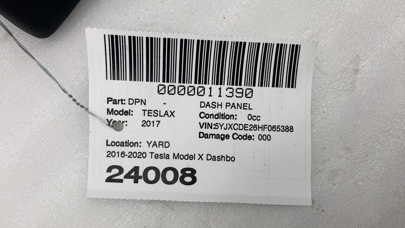 ⭕ 16-20 Tesla Model X Dashboard Instrument Panel Interior Dash Trim 10