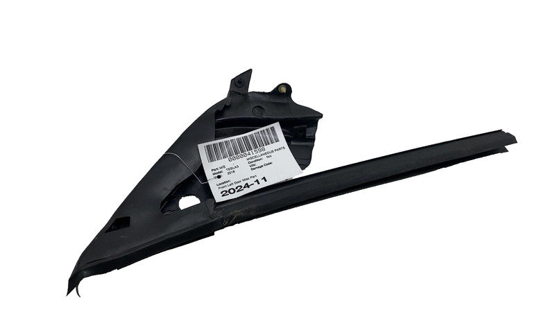 ⭕ 2017-2023 Tesla Model 3 Front Right Door A-Pillar Flag Glass Run Rub