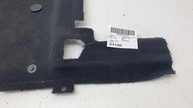 ⭕2022-2024 Rivian R1T Front Driver Side Floor Carpet Cover Liner Left 