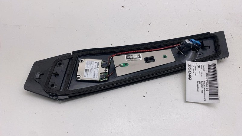 110043700E ⭕ 2017-2023 Tesla Model 3 Left B-Pillar Applique Glass Trim Molding 1100437-00-E