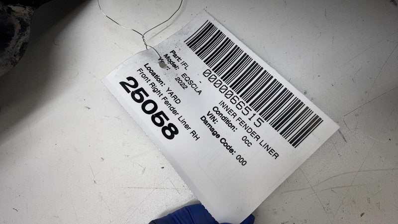 A2976900400 ⭕2022 EQS 450+ Front Right Wheel Arch Fender Liner Splash Shield OEM A2976900400