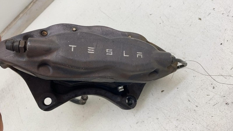 ⭕2012-2020 Tesla Model S MS Rear Driver Side Caliper w/ Brake Hose Lin