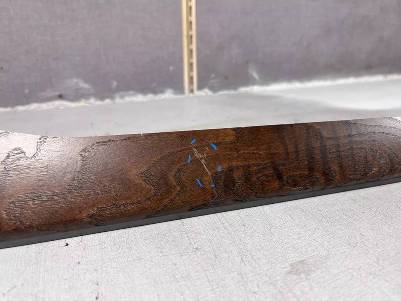 ⭕ 2016-2020 Tesla Model X Rear Left Door Decor Trim Ash Burl Graph 103