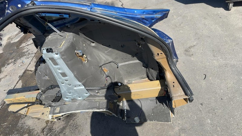⭕ 16-20 Tesla Model X Rear Quarter Fender Frame Panel Cut Out Right Blue - PPSB
