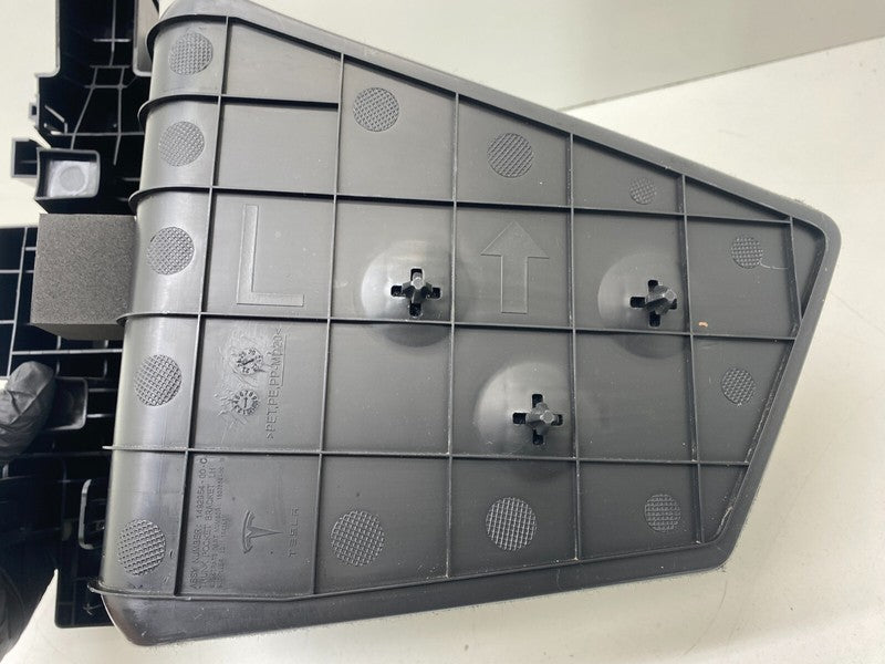 ⭕20-24 Tesla Model Y Rear Driver Side Trunk Pocket End Bracket Left 14