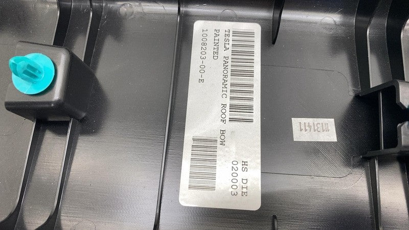 ⭕ 12-15 Tesla Model S Panoramic Roof Middle Bow Headliner Cover Assemb