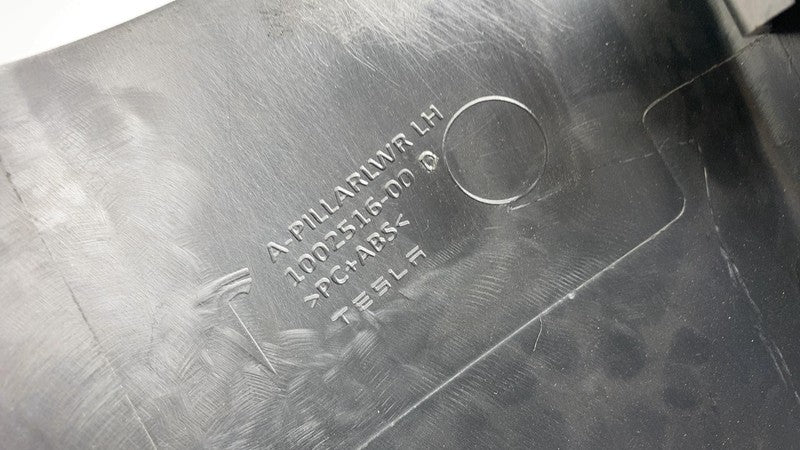 ⭕ 2012-2020 Tesla Model S Front A-Pillar Door Sill Trim Lower Left 100