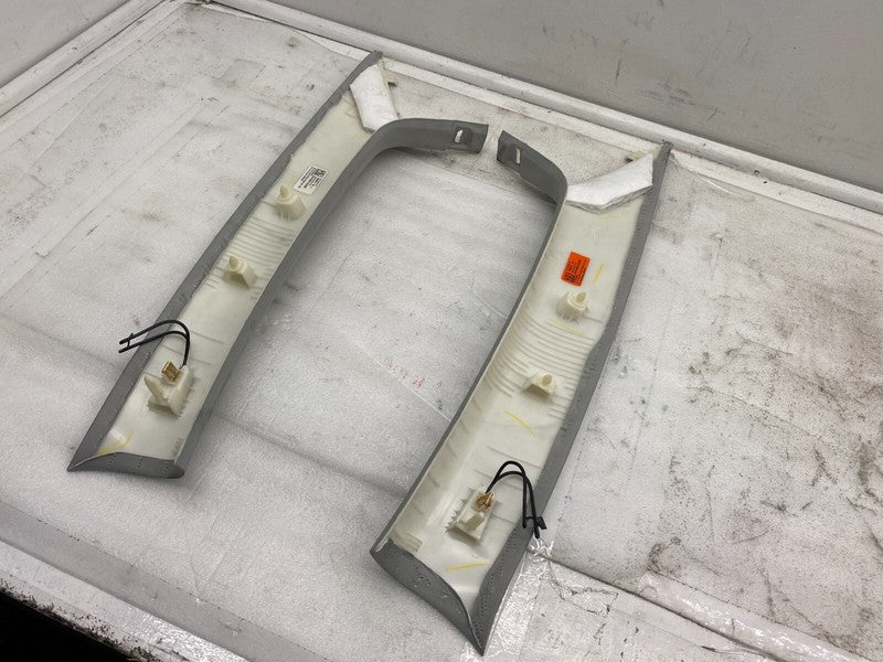 108624181I ⭕ 17-23 Tesla Model 3 Front Left & Right A-Pillar Upper Trim Cover 1086241-81-I