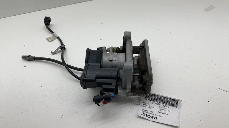 ⭕ 17-23 Tesla Model 3 Y Rear Right Caliper w/ Brake Line Hose BASE 104