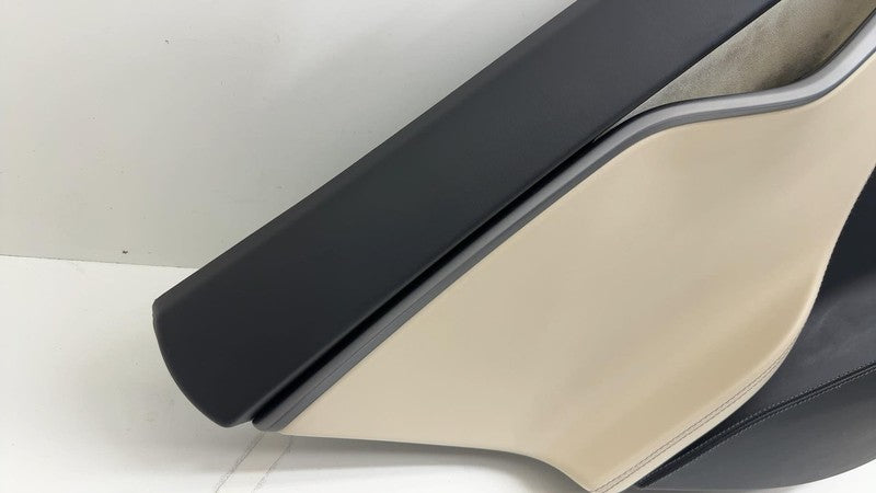⭕ 12-20 Tesla Model S Rear Driver Side Interior Door Panel Trim Card Cover Left