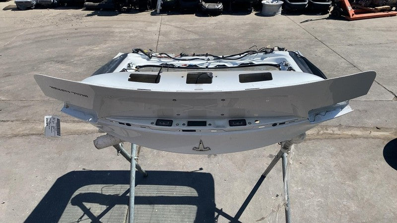 ⭕ 16-20 Model S MS Rear Tailgate Panel w/ Liftgate Glass White PPSW 60