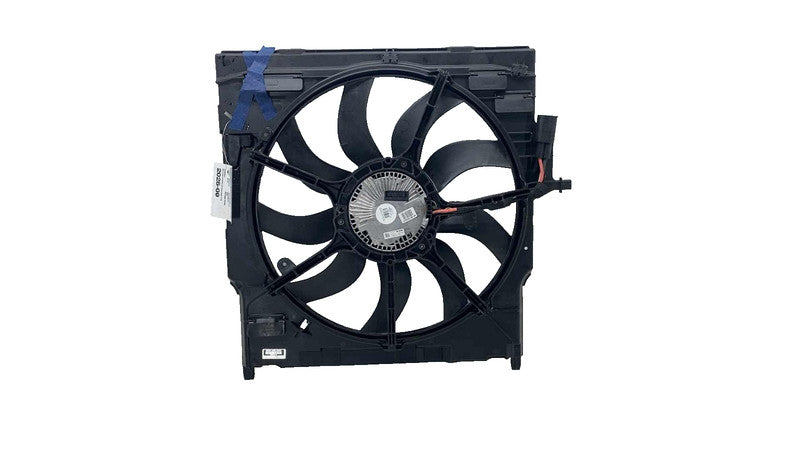 ⭕2014-2018 BMW X5 Sdrive35I F15 Engine Main Radiator Cooling Fan Shroud Assembly