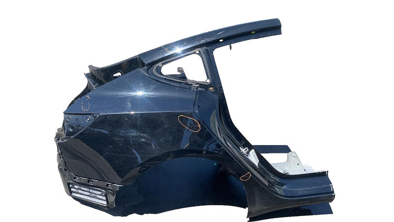 ⭕ 17-20 Tesla Model 3 Rear Right Quarter Panel Structural Frame Cut Black PBSB