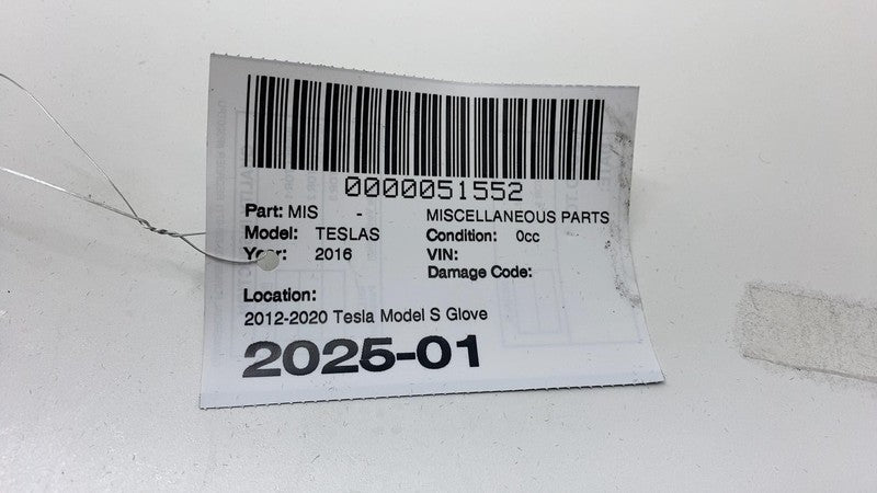 2012-2020 Tesla Model S MS Front Dash Dashboard Glove Box Panel Lid Co