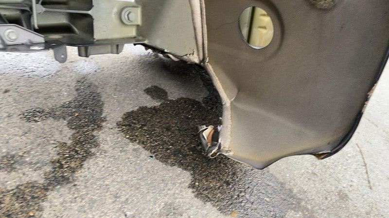 ⭕ 2020-2024 Tesla Model Y Rear Left Quarter Panel Structural Cutout Black - PBSB