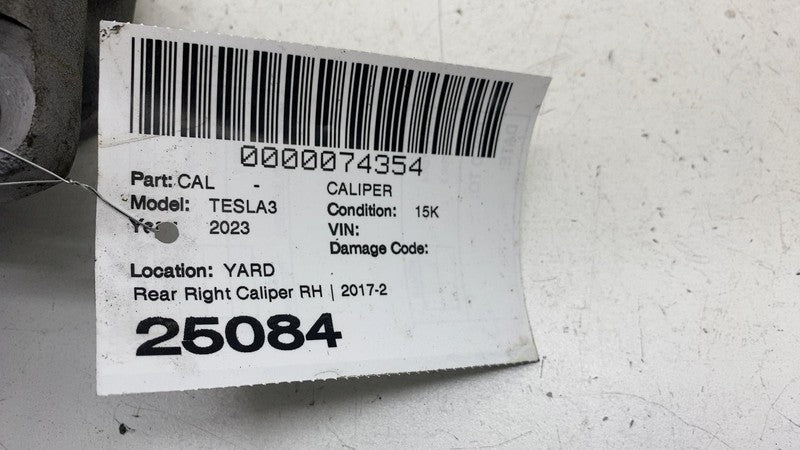 104462400J ⭕ 2017-2025 Tesla Model 3 Y Rear Passenger Right Brake Caliper BASE 1044624-00-J
