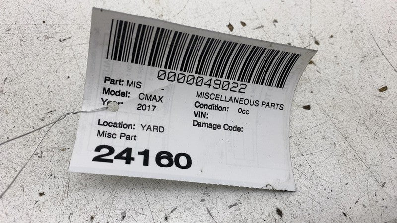 2013 2014 2015 2016 2017 2018 Ford C-Max Windshield Wiper Linkage and Motor Assy