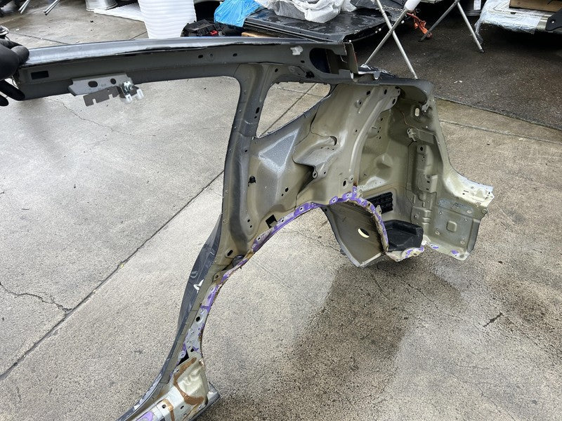 ⭕ 2020-2023 Tesla Model Y Rear Right Quarter Panel Structural Cutout G