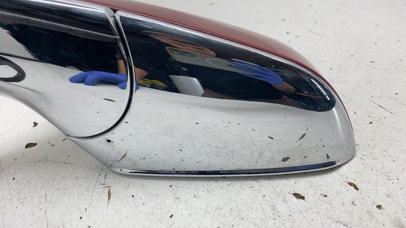 ⭕ 16-20 Tesla Model X Left Exterior Rear View Door Mirror Red PPMR 103