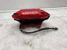 ⭕ 2016-2020 Tesla Model X Front Driver Side Caliper Red w/ Brake Hose Line Left