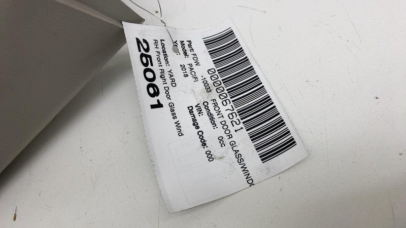 6EK231D2AG ⭕ 17-25 Chrysler Pacifica Left Side B-Pillar Upper Trim Cover Panel 6EK231D2AG