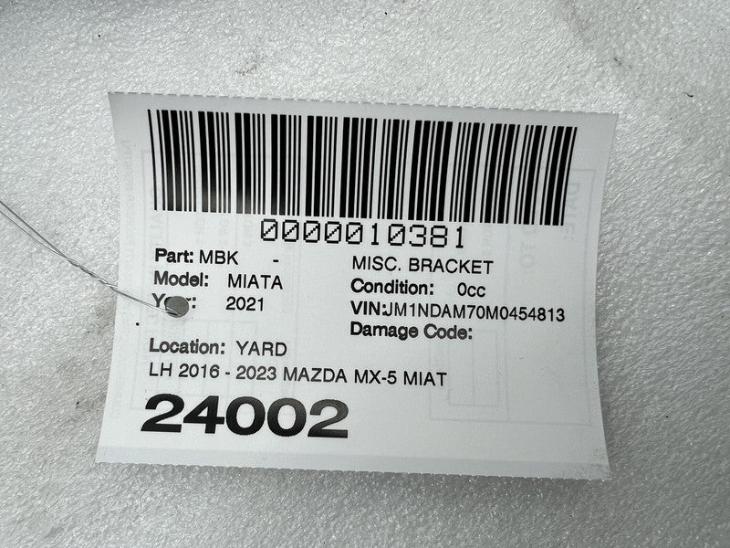 ⭕ 16-23 Mazda MX-5 Miata Front Driver Splash Shield Guard Cover Left N