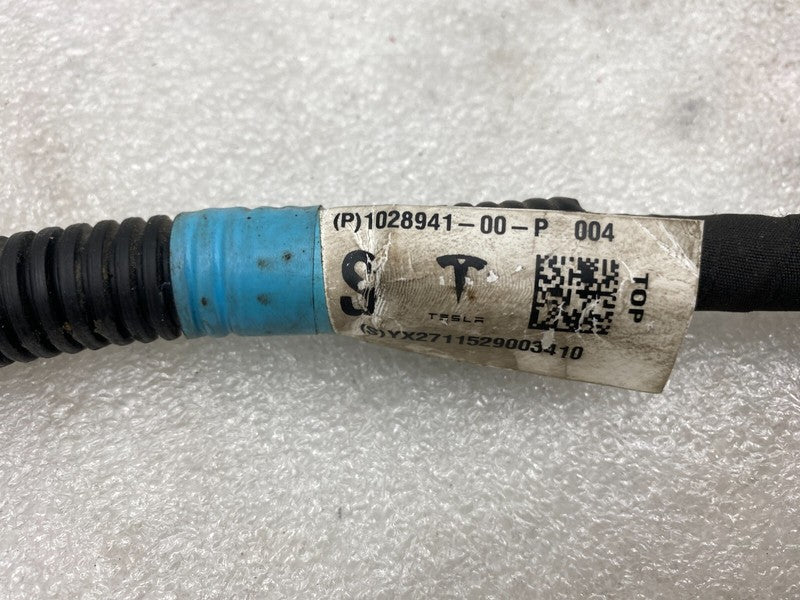 1028941-00-P ⭕ 12-15 Tesla Model S Positive Ground Cable Wiring Converter Wire 1028941-00-P