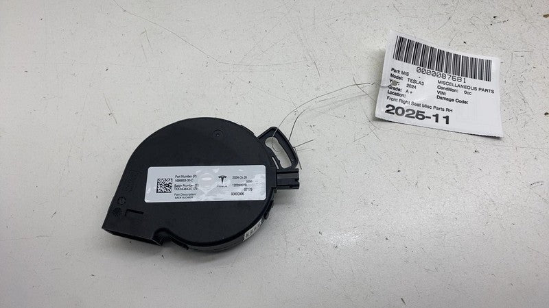 ⭕ 2024-2025 Model 3 Front 1st Row Seat Left or Right Back Blower 16999