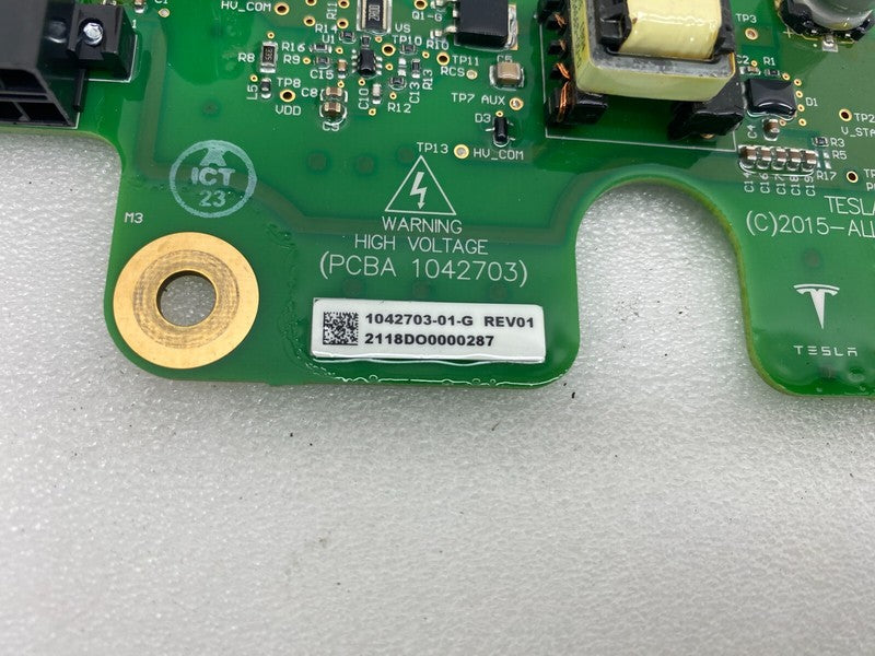 ⭕ 12-20 Model S X PCBA HV High Voltage Battery Standby Supply Board 10