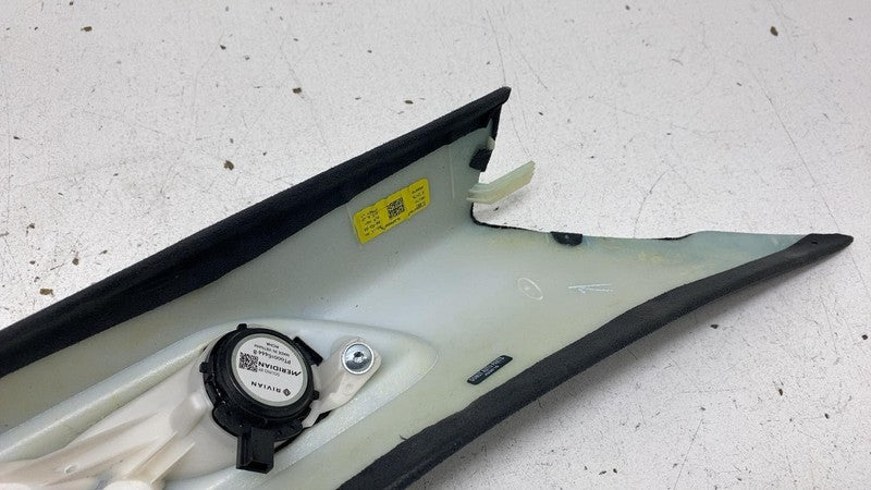PT00647942 2022-2024 Rivian R1T R1S Front Left A-Pillar Upper Trim Cover Panel w/ Speaker