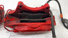⭕ 19-20 Model X SET of Brake Caliper Red w/ Hose Line 1078541-01-B/1078542-01-B