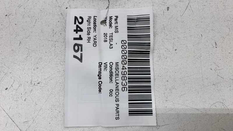 ⭕ 17-23 Tesla Model 3 Front Passenger Side Hood Lift Shock Strut Suppo