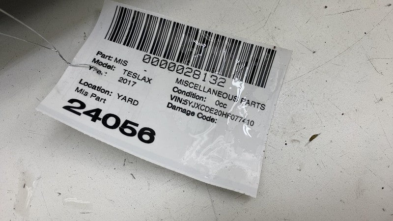 ⭕ 2016-2020 Tesla Model X Rear Bumper Impact Bar Reinforcement Crash Rebar Assy