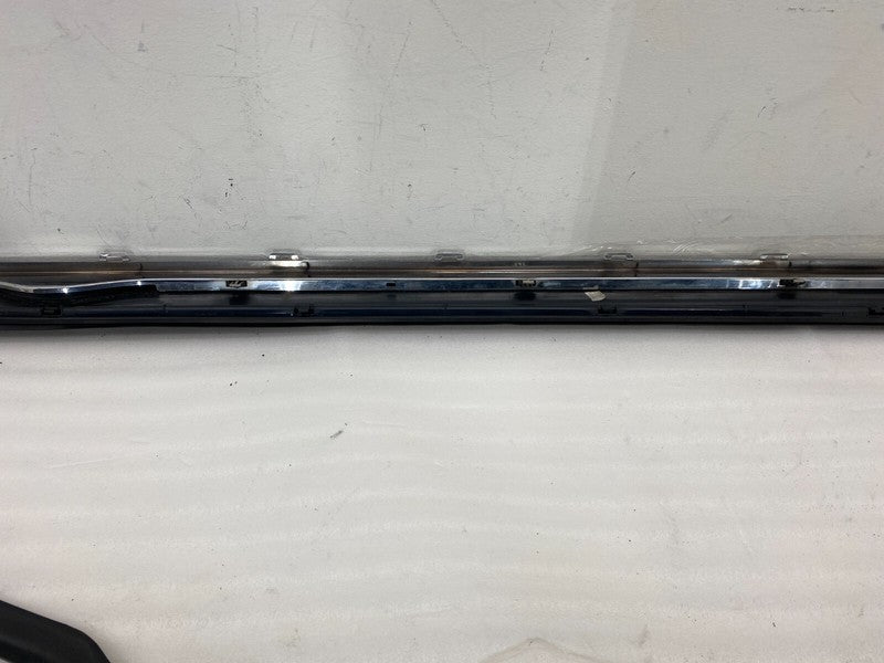 ⭕2012-2023 Tesla Model S MS Left Rocker Panel Scuff Plate Molding w/ Rubber Seal