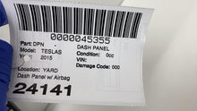 2012-2015 Tesla Model S Dashboard Instrument Panel Dash Top Pad Cover Assembly