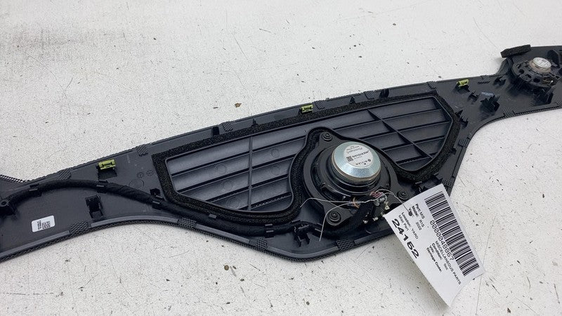 PT00001450E 2022-2024 Rivian R1T R1S Front Dash Mesh Upper Speaker Grille Cover Trim Panel