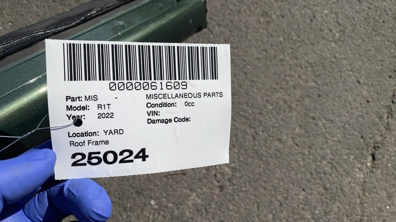 ⭕ 2022 2023 2024 Rivian R1T Top Roof Panel Structural Cut Out Assembly